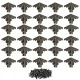 30PCS Box Corner Guard Desk Edge for Furniture Decor Triangle Rattan Carved