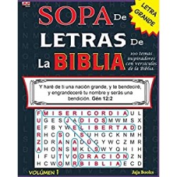 SOPA de LETRAS de la BIBLIA, Volúmen 1