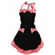 Cute Retro Lovely Vintage Ladies Kitchen Flirty Vintage Aprons for Women Girls with Pockets for Mothers Day Gift