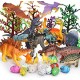Dinosaur Toys 34 Pack Realistic Dinosaur Action Figures