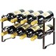 2 Tier Countertop Wine Rack
