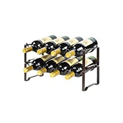 2 Tier Countertop Wine Rack