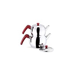 Turkey Dishwasher Safe Total Capacity 2.2 qt-2.1 lt (Mini with Red Handles)