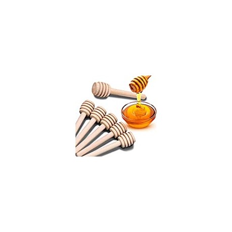 24 Pack Mini Wooden Honey Dipper Sticks