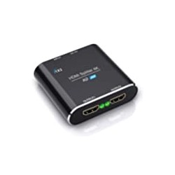 HDMI Splitter 4K,ABLEWE Aluminum 2 Way HDMI Splitter 1 in 2 Out