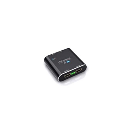 HDMI Splitter 4K,ABLEWE Aluminum 2 Way HDMI Splitter 1 in 2 Out