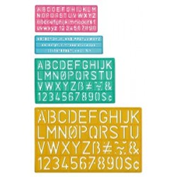 Letter Stenciling Guides (4 sizes)