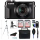 Canon PowerShot G7 X Mark II Digital Camera with Wi-Fi and 4.2X Optical Zoom (Black) + Pixibytes Pro Bundle