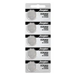 Energizer 2032 Battery CR2032 Lithium 3v, 5 Count (Pack of 1)