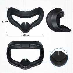 Silicone Face Cover, Face Mask for Oculus Quest