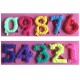 10 Beautiful Numbers 3D Silicone