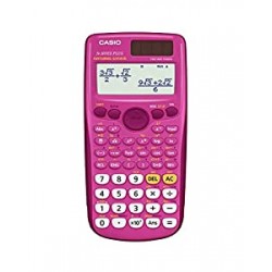 Casio fx-300ES PLUS Scientific Calculator, Pink