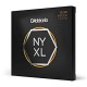 Pack 2 of D’Addario NYXL1059 Nickel Plated Electric Guitar Strings, Regular Light,7-String