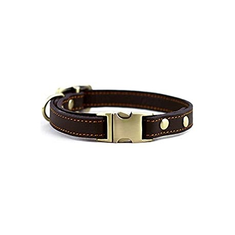 Luxury Real Leather Dog Collar