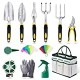Garden Tools Set 12 Pieces Heavy Duty Gardening Kit