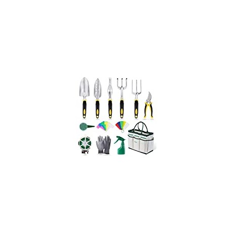 Garden Tools Set 12 Pieces Heavy Duty Gardening Kit