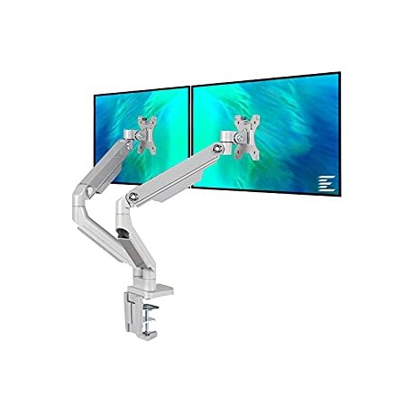 Desk Monitor Mount Fits for 2 Computer Screens 17 to 32 inches