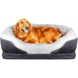 Dog Bed, Orthopedic Dog Beds with Removable Washable Cover