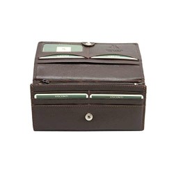 Leather Large Ladies Purse Wallet