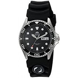 Men's 'Ray II Rubber' Japanese Automatic Stainless Steel Diving Watch