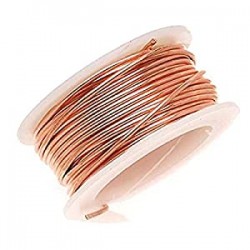 20-Gauge Bare Copper Wire, 6-Yards - AWD-20-BC-06YD