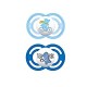 Orthodontic Pacifiers (2 pack, 1 Sterilizing Pacifier Case)