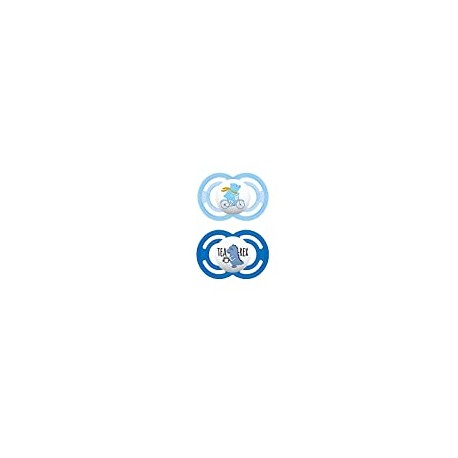 Orthodontic Pacifiers (2 pack, 1 Sterilizing Pacifier Case)