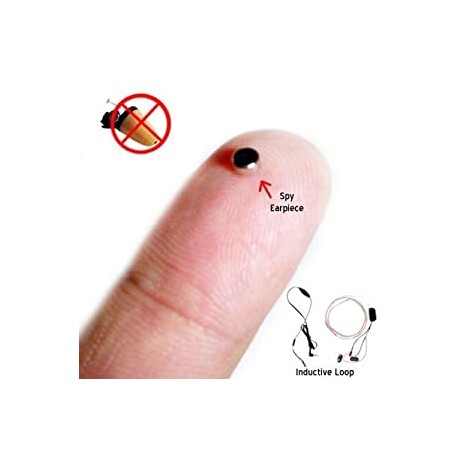 Invisible Secret Spy Nano Wireless Earphone Earpiece for Mobile Phone