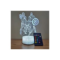 Spiderman Night Light for Kids Table Spiderman Lamp Christmas Present