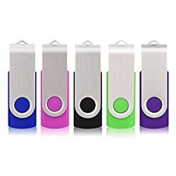 5 pcs Multi-Color 16GB USB Flah Drive USB 2.0 Pen Drive 16GB