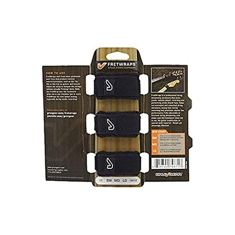 3-Pack String Muters, Small, Black