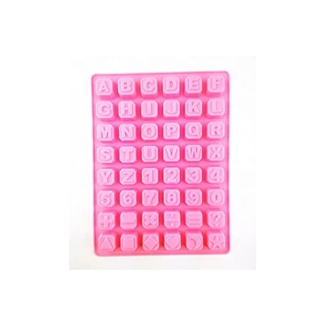 48 Cavity Silicone Alphabet Letter Number