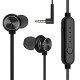 Earphone with Microphone Voice Changer in Ear Headphone 3.5mm Wired Earbuds