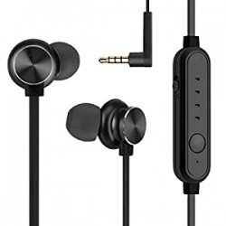 Earphone with Microphone Voice Changer in Ear Headphone 3.5mm Wired Earbuds