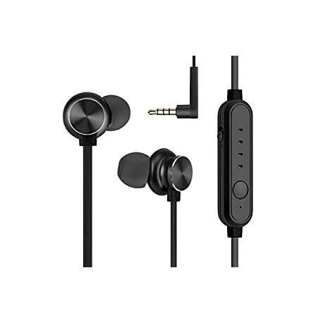 Earphone with Microphone Voice Changer in Ear Headphone 3.5mm Wired Earbuds