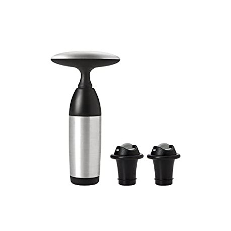OXO SteeL Vacuum Wine Saver and Preserver