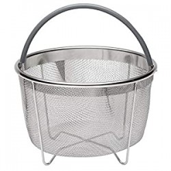 Steamer Basket, Stainless Steel Mesh Strainer Compatible