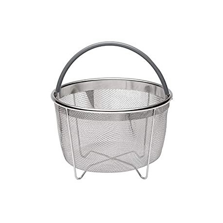 Steamer Basket, Stainless Steel Mesh Strainer Compatible