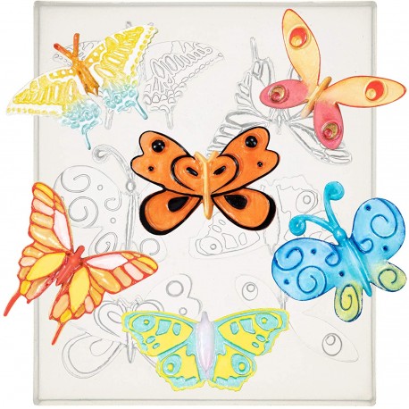 Butterflies Silicone Candy Mold, for Cake Decoration