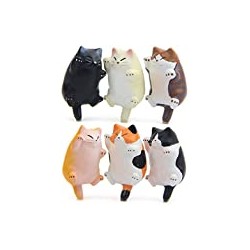 6 Pack Fun Cat Refrigerator Magnets Office Magnet