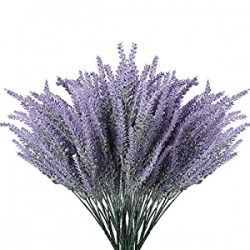Artificial Lavender Flowers 8pcs