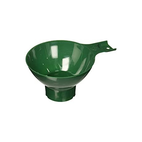 Canning Wide Mouth Plastic Funnel, Green, 4.75in/12cm