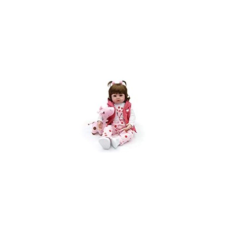 18 inch Silicone Real Toddler Girl Lifelike
