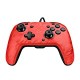 PDP Gaming Faceoff Deluxe + Audio Wired Controller Faceplate: Red Camo - Nintendo Switch
