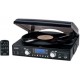 Digital 3-Speed Stereo Turntable with MP3 Encoding & AM/FM Receiver