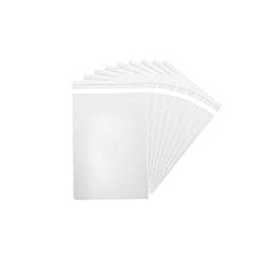 200 Pcs 5'' x 7'' Clear Resealable Cello/Cellophane Good for Bakery
