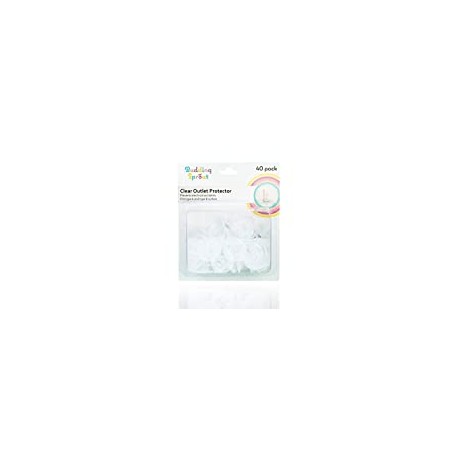 Clear Outlet Protectors (40-Pack)