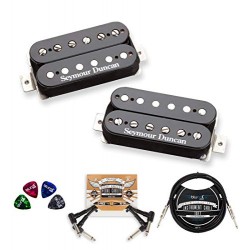 Duncan SH-4 and SH-2N Hot Rodded Humbucker Pickup Set (Neck and Bridge) Bundle
