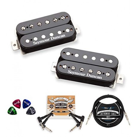 Duncan SH-4 and SH-2N Hot Rodded Humbucker Pickup Set (Neck and Bridge) Bundle