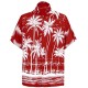 Men's Night Club Party Dress Short Sleeve Hawaiian Shirt
